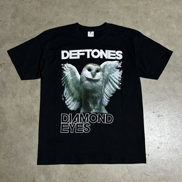 Deftones Diamond Eyes Album Cover Tee Bootleg Owl Y2K shirt - Picture 1 of 2